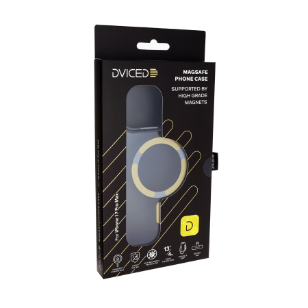 Dviced MagSafe iPhone 17 Pro Max smoke case - Gold [4]