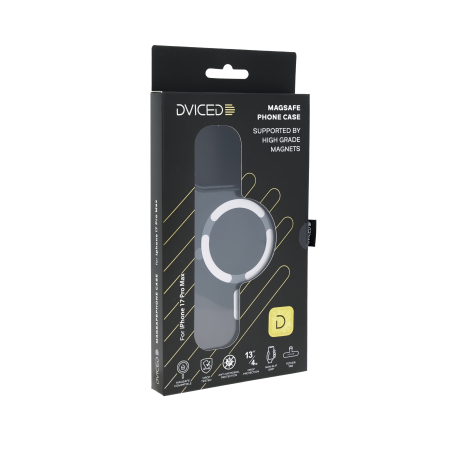 Dviced MagSafe iPhone 17 Pro Max smoke case - Silver [2]