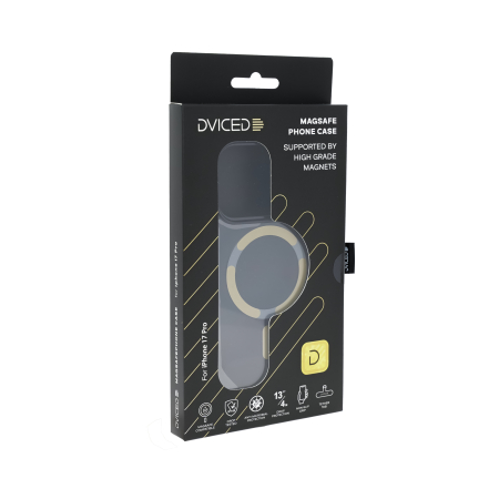 Dviced MagSafe iPhone 17 Pro smoke case - Gold [3]
