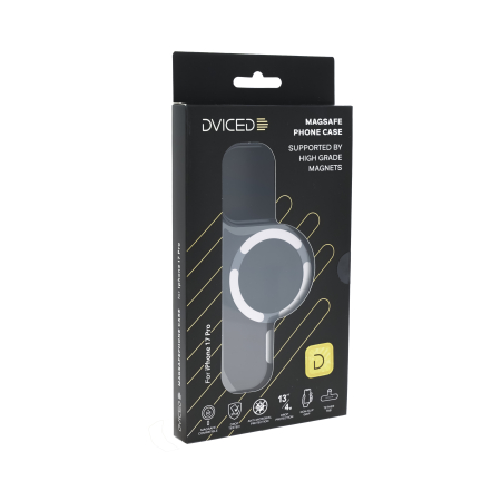 Dviced MagSafe iPhone 17 Pro smoke case - Silver [1]