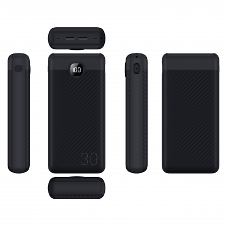 Dviced Power bank 30000mAh - Black [1]
