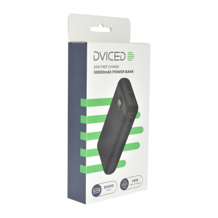 Dviced Power bank 30000mAh - Black [2]