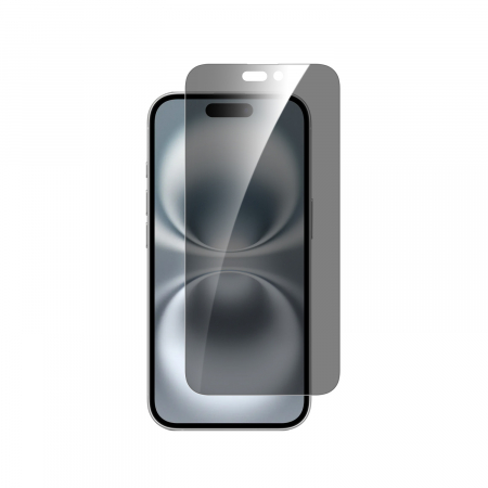 Laptop, Tablete & Telefoane - Dviced privacy tempered glass screen protector for iPhone 16 with applicator