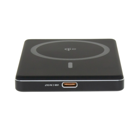 Dviced Qi2 Ultrathin MagSafe Power bank 5000mAh - Black [1]