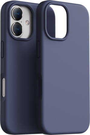 Telefoane & accesorii - Dviced Silicone MagSafe iPhone 17 case - Blue