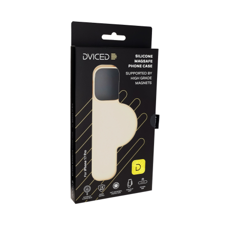 Dviced Silicone MagSafe iPhone 17 Pro case - Beige [1]