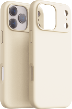 Laptop, Tablete & Telefoane - Dviced Silicone MagSafe iPhone 17 Pro case - Beige