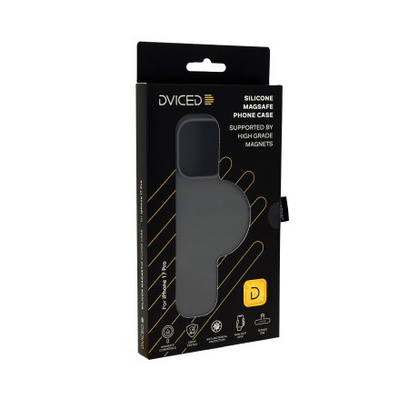 Dviced Silicone MagSafe iPhone 17 Pro case - Grey [4]