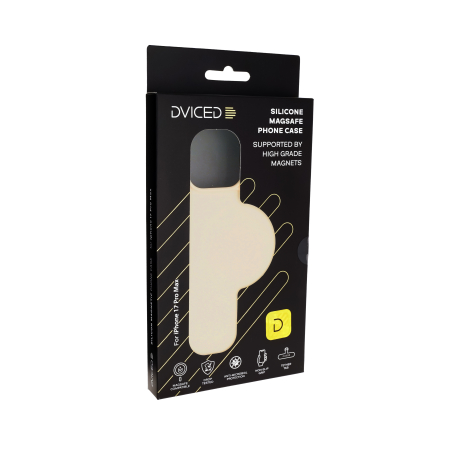 Dviced Silicone MagSafe iPhone 17 Pro Max case - Beige [4]