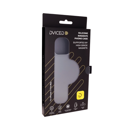 Dviced Silicone MagSafe iPhone 17 Pro Max case - Grey [4]