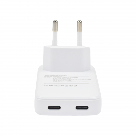 Dviced Slim Wall charger 45W GaN 2 USB-C EU - White [3]