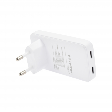 Dviced Slim Wall charger 45W GaN 2 USB-C EU - White [1]