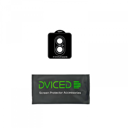 Dviced tempered glass camera protector for iPhone 16/16 Plus with applicator [3]
