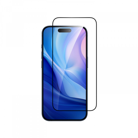 Laptop, Tablete & Telefoane - Dviced Tempered glass screen protector edge to edge for iPhone 16 Pro with applicator