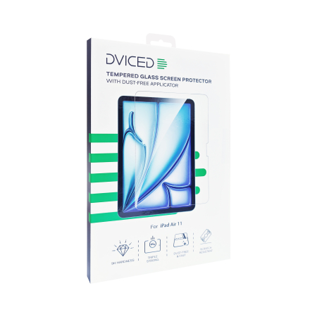 Dviced Tempered glass screen protector for iPad Air 11-inch with dust-free applicator [1]