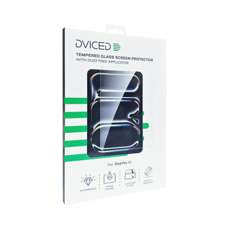 Dviced Tempered glass screen protector for iPad Pro 11-inch with dust-free applicator [3]