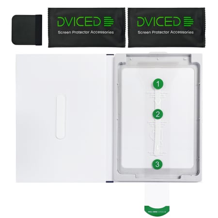 Dviced Tempered glass screen protector for iPad Pro 13-inch with dust-free applicator [1]