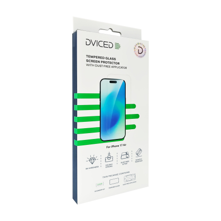 Dviced Tempered glass screen protector for iPhone Air with dust-free applicator [3]