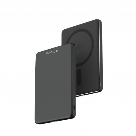 Laptop, Tablete & Telefoane - Dviced Ultrathin MagSafe Power bank 5000mAh - Black