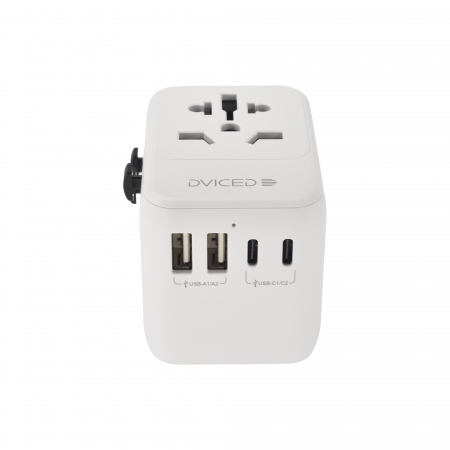 Dviced Universal travel adapter 28W - White [3]
