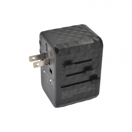 Dviced Universal travel adapter 65W GaN - Black [6]