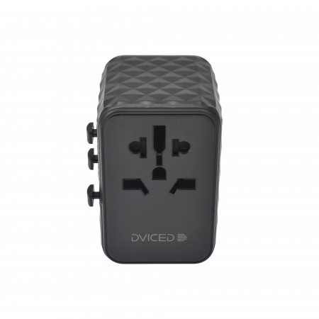 Dviced Universal travel adapter 65W GaN - Black [5]