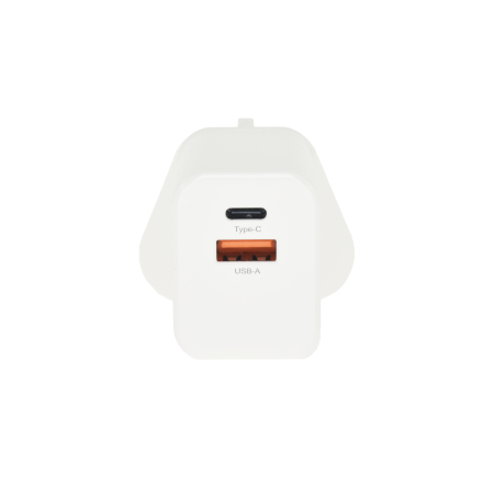 Dviced Wall charger 35W GaN 1 USB-A, 1 USB-C UK - White [2]