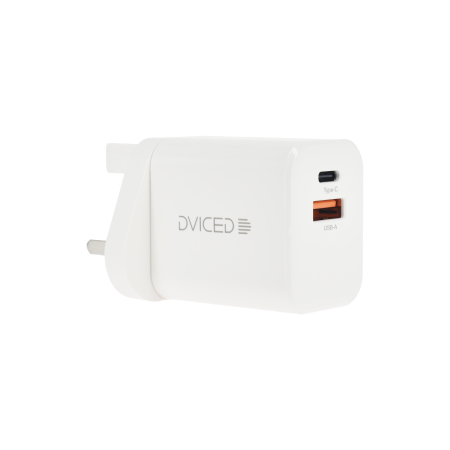 Dviced Wall charger 35W GaN 1 USB-A, 1 USB-C UK - White [3]