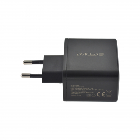 Dviced Wall charger 65W GaN 2 USB-C EU - Black [3]