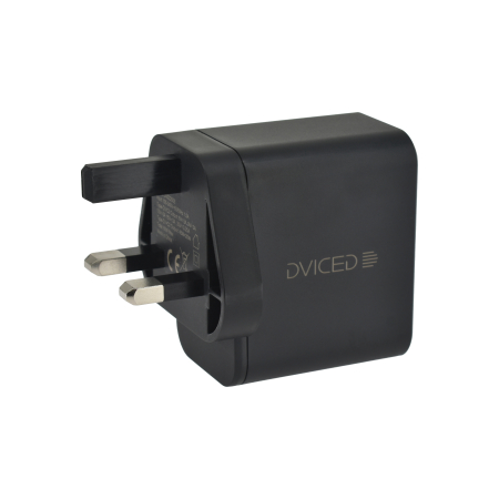 Dviced Wall charger 65W GaN 2 USB-C UK - Black [4]