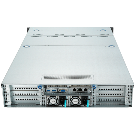ESC4000A-E11-SKU1/2200W (1+1) AMD EPYC 7003 & 7002 2U single-socket GPU server supports up to 8 single-slot GPUs, 8 DIMM, PCIe 4.0, M.2, NVMe, Dual LAN [3]