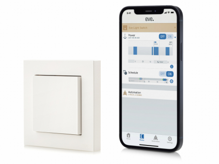 Eve Light Switch Connected Wall Switch - Thread compatible [1]