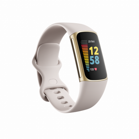 Fitbit Charge 5 Lunar White/Soft Gold Stainless Steel [0]