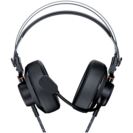 Cougar I VM410 I 3H550P53B.0002 I Headset I 53mm Driver / 9.7mm noise cancelling Mic. / Stereo 3.5mm 4-pole and 3-pole PC adapter / Suspended Headband / Black [1]
