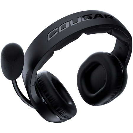 Cougar I HX330 I 3H250P50B.0001 I Headset I Stereo 3.5mm 4-pole and 3-pole PC adapter / Driver 50mm / 9.7mm noise cancelling Mic. / Black [6]