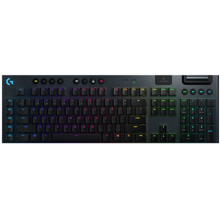LOGITECH G915 LIGHTSPEED Wireless Mechanical Gaming Keyboard - CARBON - US INT'L - TACTILE [0]