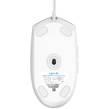 LOGITECH G102 LIGHTSYNC Corded Gaming Mouse - WHITE - USB - EER [4]