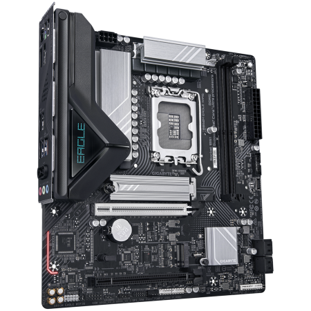 GIGABYTE Mainboard Desktop B860M EAGLE (LGA1851, Ultra CPU, 2xDDR5, 1xHDMI, 1xDP, 2.5GLAN, 1xPCIe x16 5.0, 1xPCIe x16 slot, supporting PCIe 4.0 x4, 2xM.2, 4xSATA3) mATX [1]