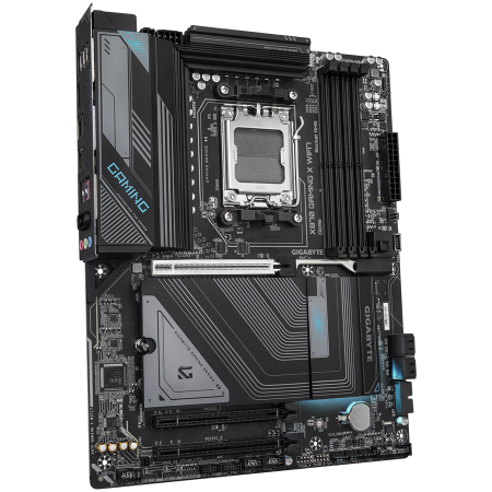 GIGABYTE MB X870 GAMING X WIFI7 (AM5, 4x DDR5 256GB, 1x PCIe 5.0 x16x16, 2x PCIe 3.0 x16x1, 1x M.2 PCIe 5.0, 2x M.2 PCIe 4.0, 4x SATA, 2x USB4 Type-C, 1x USB 3.2 Gen2, 3x USB 3.2 Gen1, 4x USB 2.0, 1x  [1]