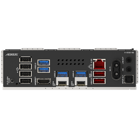 GIGABYTE MB X870E AORUS ELITE WIFI7 (AM5, 4x DDR5 256GB, 1x PCI-E 5.0 x16x16, 1x PCI-E 4.0 x16x4, 1x PCI-E 3.0 x16x2, 3x M.2 PCIe 5.0 & 1x M.2 PCIe 4, 4x SATA, 2x USB4 Type-C, 6x USB 3.2, 3x USB 2.0,  [2]