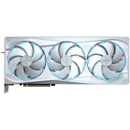 GIGABYTE Video Card NVIDIA AORUS GeForce RTX 5090 MASTER ICE 32G (32GB GDDR7/512bit, PCI-E 5.0, Recommended PSU 1000W, 16Pin Power connector, 3x DP, 1x HDMI) White [2]