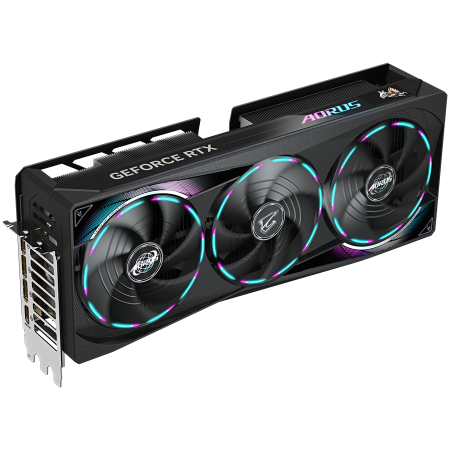GIGABYTE Video Card NVIDIA GeForce RTX 5080 AORUS MASTER 16G (16GB GDDR7/256bit, PCIe 5.0, 3xDP, 1xHDMI, Recommended PSU 850W, 3 fans) ATX [2]
