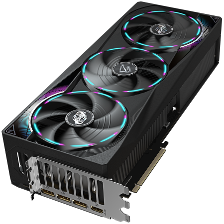 GIGABYTE Video Card NVIDIA GeForce RTX 5080 AORUS MASTER 16G (16GB GDDR7/256bit, PCIe 5.0, 3xDP, 1xHDMI, Recommended PSU 850W, 3 fans) ATX [6]