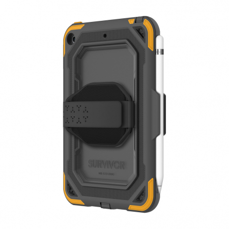 Griffin Survivor All-Terrain for iPad mini (2019) - Gray/Citrus/Clear [1]