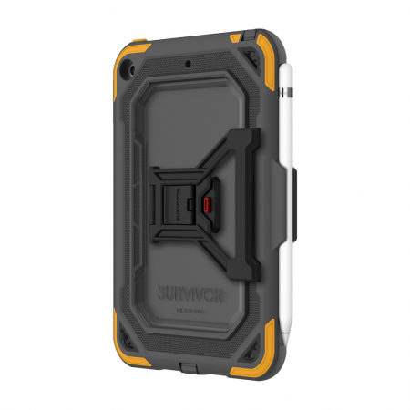 Griffin Survivor All-Terrain for iPad mini (2019) - Gray/Citrus/Clear [0]