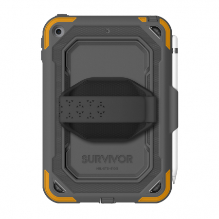 Griffin Survivor All-Terrain for iPad mini (2019) - Gray/Citrus/Clear [5]