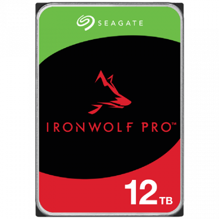HDD NAS - HDD NAS SEAGATE IronWolf Pro 12TB CMR 3.5'', 256MB, SATA, 7200RPM, RV Sensors, Rescue Data Recovery Services 3 ani, TBW: 550