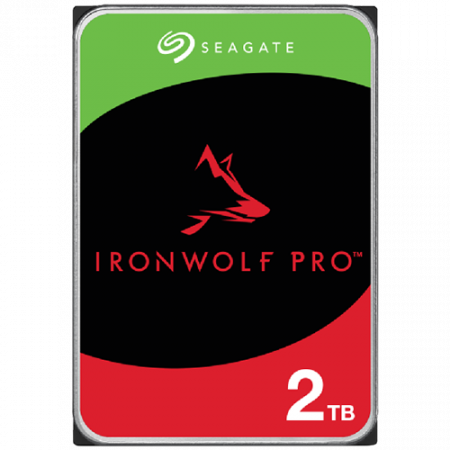 HDD NAS - HDD NAS SEAGATE IronWolf Pro 2TB CMR, 3.5'', 256MB, SATA, 7200RPM, RV Sensors, Rescue Data Recovery Services 3 ani, TBW: 550