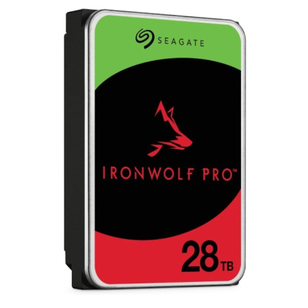 Hard disk uri - HDD NAS SEAGATE IronWolf Pro 28TB CMR 3.5", 512MB, 7200RPM, SATA, Rescue Services 3 ani, TBW: 550