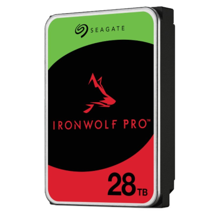 HDD NAS SEAGATE IronWolf Pro 28TB CMR 3.5", 512MB, 7200RPM, SATA, Rescue Services 3 ani, TBW: 550 [1]